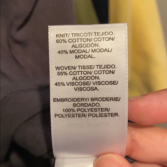 NWT Lucky Brand - Embroidered Peplum Tank - Picture 6 of 6